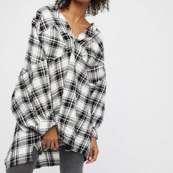 Free People Not Your Boyfriend's Tunic XS - Picture 2 of 12